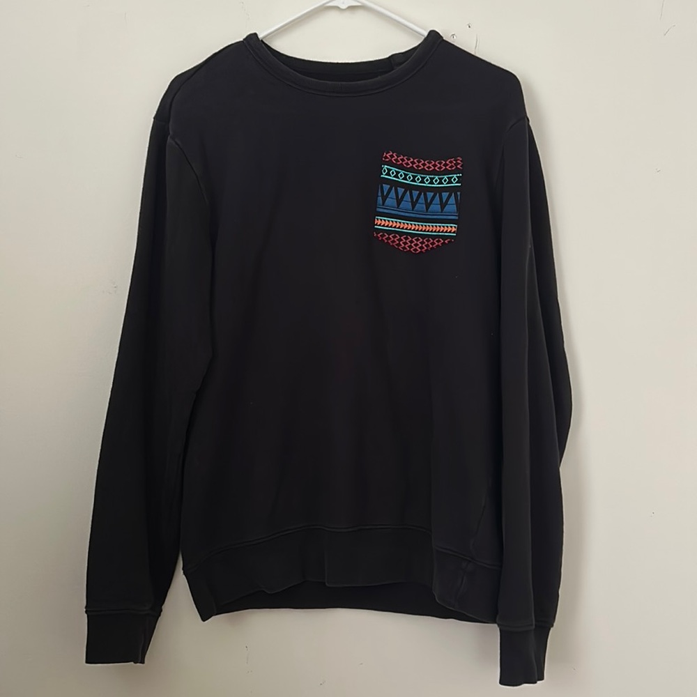 Aztec print sweatshirt